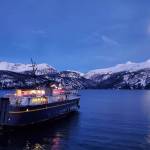 An Alaska Marine Highway System vessel at sea. (Alaska Department of Transportation and Public Facilities photo)