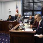 The House Rules Committee hears testimony about a wide-ranging education bill on Saturday. (Mark Sabbatini / Juneau Empire)