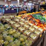 Fruit is displayed at an Anchorage grocery store. (Photo by Yereth Rosen/Alaska Beacon)