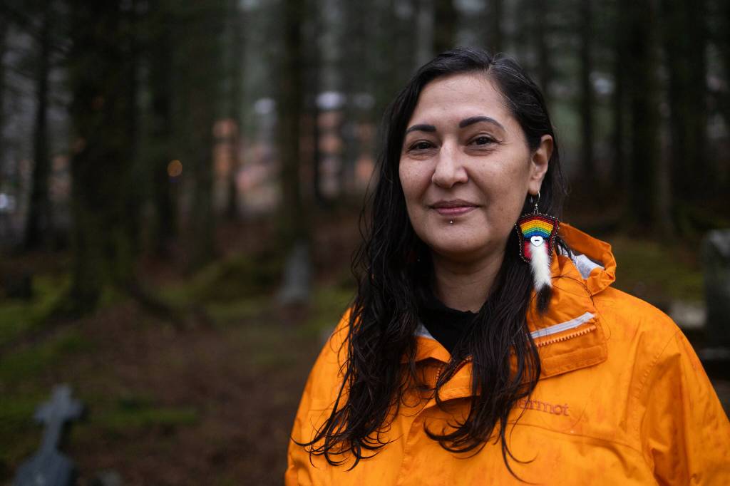 Jamiann Hasselquist began her personal healing journey in 2012. She is passionate about sharing the puzzle pieces she learned throughout her personal process with others in her role as Healing Catalyst. She believes that reconnecting with language and culture and cultivating safe spaces to speak about trauma are important for personal and regional healing. (Photo by Ḵaa Yahaayí Shkalneegi Muriel Reid)