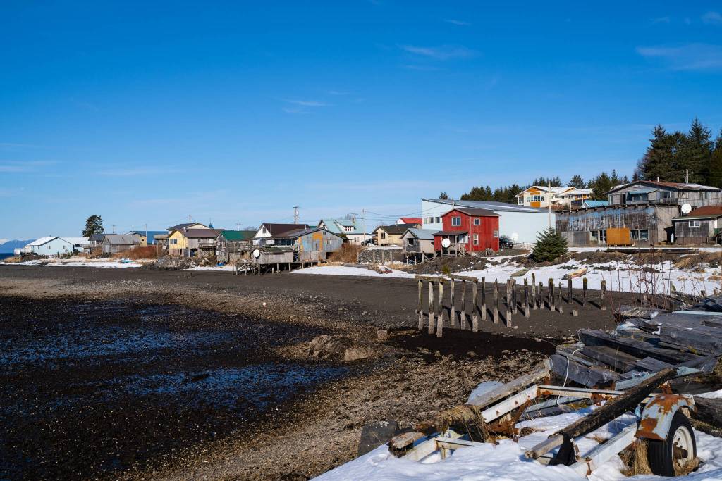 The community of Ḵéex̱ʼ (Kake), where some of the more than 40 individuals from across the region representing different disciplines, economic sectors, organizations, ages and perspectives, are participating in a transformative scenarios process to identify likely futures for Southeast Alaska. (Photo by Bethany Goodrich)