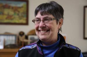 Deedie Sorensen is president of the Juneau Board of Education. (Clarise Larson / Juneau Empire file photo)