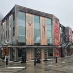 The Walter Soboleff Building occupies a central location in downtown Juneau on the former site of a historic building that burned in 2004. (Photo by Brian Wallace)