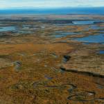 Kaskanak Creek in the Bristol Bays Kvichak watershed is seen from the air on Sept. 27, 2011. Threats to the watershed and other sites were cited by the Environmental Protection Agency when it issued a decision barring permitting of the Pebble mine. But the Dunleavy administration and Northern Dynasty Minerals Ltd. have taken legal action to try to reverse that decision. (Photo provided by Environmental Protection Agency