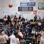 Haines Alissa Beske takes a shot during the Womens Bracket championship game against Prince of Wales during the 75th Gold Medal Basketball Tournament on Saturday at Juneau-Douglas High School: Yadaa.at Kalé. (Mark Sabbatini / Juneau Empire)