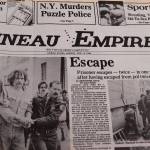 The front page of the Juneau Empire on April 16, 1984.