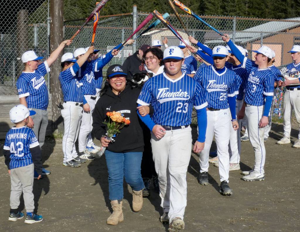 Thunder Mountain High School senior Anthony Andersen. (Klas Stolpe / For the Juneau Empire)