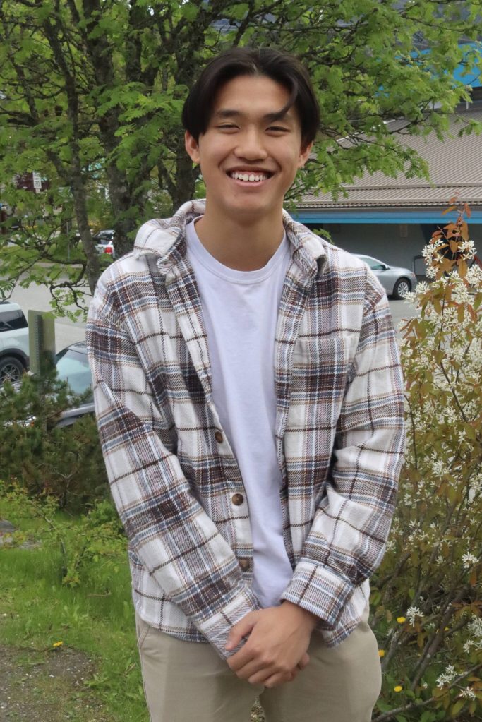 Juneau-Douglas High School: Yadaa.at Kalé senior Edward Hu. (Mark Sabbatini / Juneau Empire)