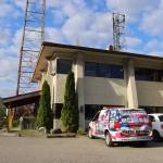 KINYs prize patrol vehicle is parked outside the Local First Media Group Inc.s building on Wednesday morning. (Mark Sabbatini / Juneau Empire)