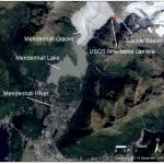 A map of Suicide Basin in relation to the Mendenhall Glacier and the Mendenhall Valley. (Photo from National Weather Service Juneau website)