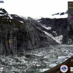 An image from Suicide Basin is updated at daily to sub-daily intervals (see time-stamp bottom right). The camera is placed at the basin entrance and faces northeast, into the basin. (Screenshot from National Weather Service Juneau website)