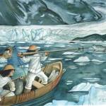 Ancestral seal hunting happened at the edge of the Sít Tlein (Hubbard) glacier. Emily Kearney-Williams © Smithsonian Institution