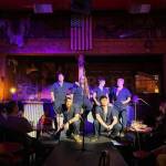 Participants in the 2022 MixCast perform Cell Block Tango from the stage musical Chicago. (Photo courtesy Juneau Ghost Light Theatre)