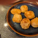 Fried fish fillets ready to serve. (Photo by Patty Schied)