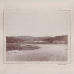 Untitled photograph of Angoon prior to the 1882 bombardment. (Yale University Library, Richard Maynard Alaska and British Columbia photograph collection, WA Photos 62)