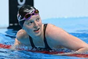 Lydia Jacoby, Alaskas gold-medal swimmer, announced Tuesday she is withdrawing from the U.S. Olympic Trials. (Alaska Sports Report photo)