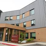 Bartlett Regional Hospital’s behavioral health and crisis stabilization center, seen here during its unveiling ceremony on June 14, 2023, is among the areas where program cuts are being considered due to financial difficulties. (Clarise Larson / Juneau Empire file photo)