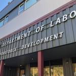 The offices of the Alaska Department of Labor and Workforce Development in Juneau are seen on Thursday, Oct. 26, 2023. (James Brooks/Alaska Beacon)