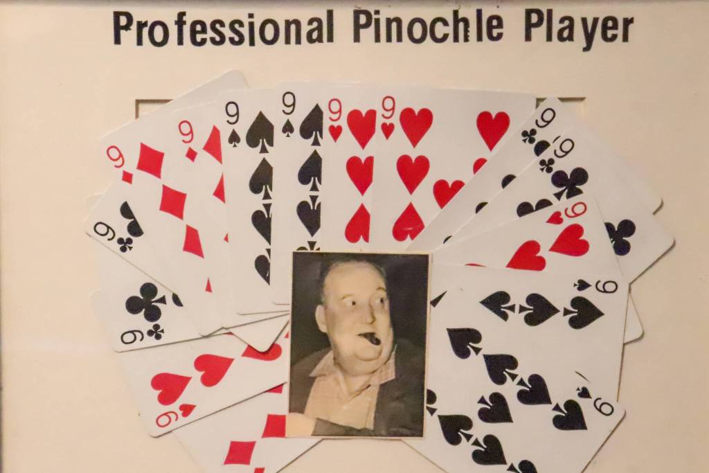 Leeann Thomass great uncle Tommy Powers was a well-known local pinochle player who used to live above the Triangle Club. (Jasz Garrett / Juneau Empire)