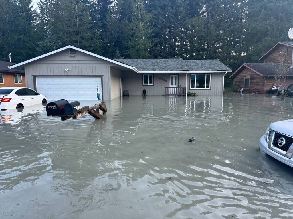 Ken Loken, like others on Emily Way, was woken up by water flooding into his house early Tuesday morning. (Photo courtesy of Ken Loken)