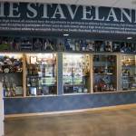 The Thunder Mountain High School trophy case will remain on display in Thunder Mountain Middle School to honor past athletes. (Jasz Garrett / Juneau Empire)