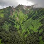 The City of Hoonah is collaborating with the local tribal government through the Hoonah Native Forest Partnership to install complex weather stations that will measure snowpack, rainfall, soil moisture and temperature in the Gartina Watershed. The watershed is where the community gets 100% of its municipal water supply and 30% of its hydropower. (Photo by Lee House)