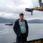 Pat Glaab, chief executive of Circle Seafoods, on his boat by the fish processing plant in Metlakatla on Aug. 19, 2024. Over the last few years, the $6 billion Alaskan wild seafood market has been ensnared in a mix of geopolitics, macroeconomics, changing ocean temperatures and post-Covid whiplash that piled on top of long-building vulnerabilities in the business model. (Ash Adams/The New York Times)