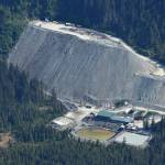 An aerial view of part of Southeast Alaskas Kensington gold mine. (James Brooks via Wikipedia under Creative Commons 2.0)