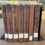 Seven volumes of transcripts document discussions from the 1903 Alaskan Boundary Tribunal. Canada, U.S. and Great Britain convened to clarify language from an 1825 boundary treaty. These books are in the reference archives at the Alaska State Library, Archives and Museum in downtown Juneau. A large map atlas accompanies the report. (Laurie Craig / Juneau Empire)