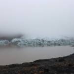 The Sólheimajökull glacier is seen in southern Iceland on Oct. 20. (Jasz Garrett / For the Juneau Empire)