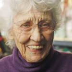 Mary McGee, who was born in Juneau in 1936 and went on to become a racing pioneer, is seen in a promotional photo from a documentary about her life released this week. (Promotional photo from ESPN Films)