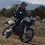 Mary McGee, the first U.S. woman to become a professional motorcycle racer, is seen in a documentary of her life that debuted on Thursday, one day after her death. (Promotional photo from ESPN Films)