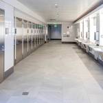Interior photo of Concourse Ds all-gender restroom at Seattle–Tacoma International Airport. (Screenshot from Port of Seattle website)