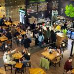 Devils Club Brewings taproom, which serves food in addition to local beers, in Juneau, Alaska, March 20, 2024. The states capital, a popular cruise port in summer, becomes a bargain-seekers base for skiing, skating, hiking and glacier-gazing in the winter off-season. (Christopher S. Miller/The New York Times)