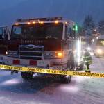 Capital City Fire/Rescue responds to a fatal fire on Aspen Avenue on Jan. 4. (Mark Sabbatini / Juneau Empire file photo)