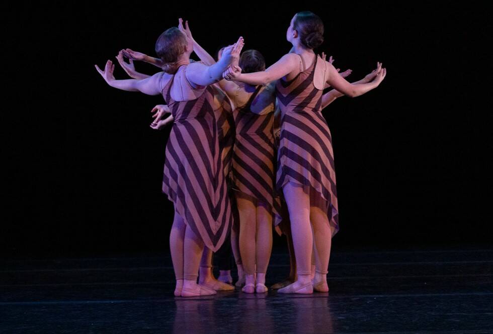 Juneau Dance Theatre members perform in the 2024 Winter Showcase. Two performances of this years show are scheduled Saturday at the Juneau Douglas High School: Yadaa.At Kalé auditorium. (Photo courtesy of Juneau Dance Theatre)