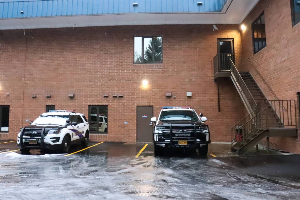 The building on Sherwood Lane where the Alaska State Troopers Juneau Division is located will also be used by two U.S. Border Patrol officers assigned to Juneau. (Jasz Garrett / Juneau Empire)