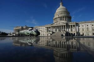 The U.S. Capitol building in Washington on Monday. (Chang W. Lee / The New York Times)