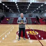 Juneaus Travis Dybdahl received the Iron Man Award for his outstanding play in three separate divisions at last weeks Mt. Edgecumbe Invitational Basketball Tournament at the MEHS B.J. McGillis Gymnasium. (Photo courtesy MEHS)