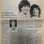 A Juneau Empire article written by Betsy Longenbaugh in January 1985 features Juneau Dance Theatre when it was known as Juneau Dance Unlimited. (Photo courtesy of Bridget Lujan)