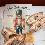 Signed ballet pointe shoes are up for auction at Juneau Dance Theatres 50th-anniversary gala. (Photo courtesy of Bridget Lujan)