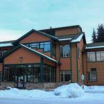 The U.S. Forest Service building in Juneau on Feb. 14, 2025. (Jasz Garrett / Juneau Empire)