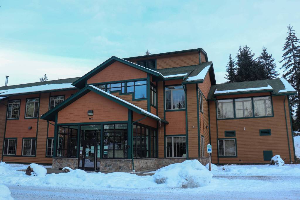 The U.S. Forest Service building in Juneau on Feb. 14, 2025. (Jasz Garrett / Juneau Empire)