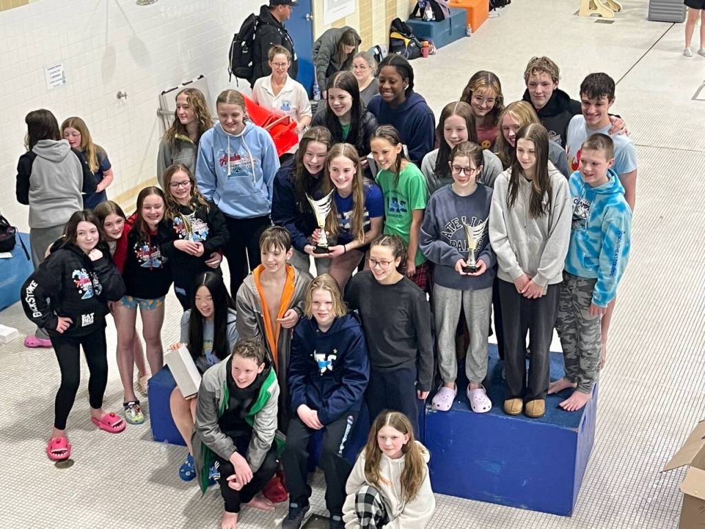 Juneaus Glacier Swim Club placed second overall in the 14-and-under Alaska Age Group Championships at Fairbanks over the weekend. (Photo courtesy GSC)