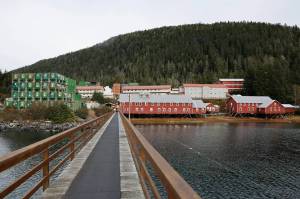 Greens Creek is one of the largest silver mines in the world. It recently lost access to its supply of hydroelectric power, which its owner, Hecla, says could cost the company $5 million to replace with diesel generation. (Hecla Greens Creek Mine)