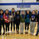 The Region V 1A Girls champions Klawock Chieftains. (Klas Stolpe / Juneau Empire)