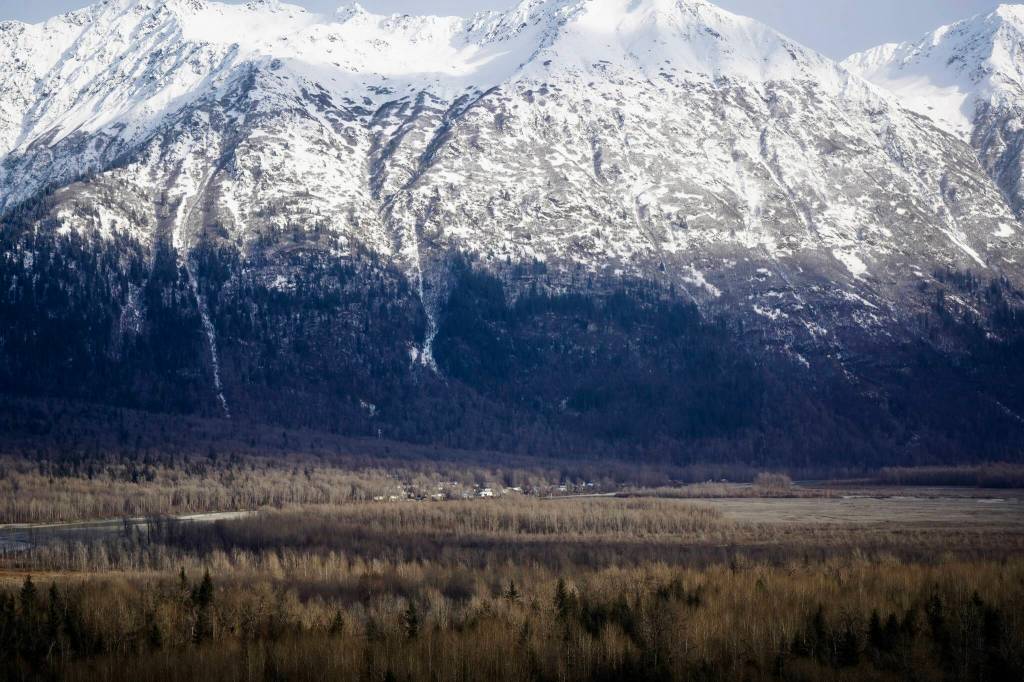 The community of Tlákw Aan (Klukwan) is embedded in the Chilkat Valley. (Photo by Shaelene Grace Moler)