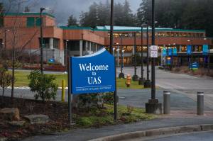 The University of Alaska Southeast campus on Monday, Dec. 9, 2019. (Michael Penn | Juneau Empire file photo)