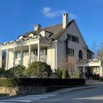 The exterior of the Governors House on Wednesday, with Nov. 20, 2024, with decorations in place for the holiday season. (Laurie Craig / Juneau Empire file photo)