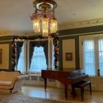 A Hardman piano, purchased for $500 in 1912, remains playable in the ballroom of the Governors House. (Laurie Craig / Juneau Empire file photo)